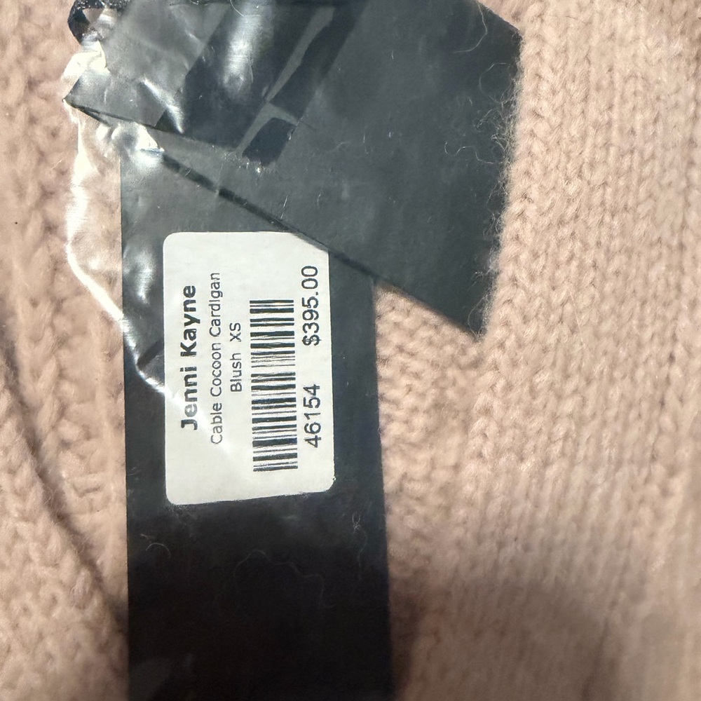 Jenni Kayne Blush Cable Cocoon Cardigan